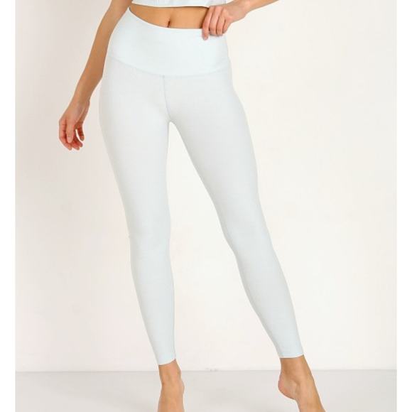 Beyond Yoga Spacedye Caught Light Blue High Waisted Legging Size M - Picture 1 of 12